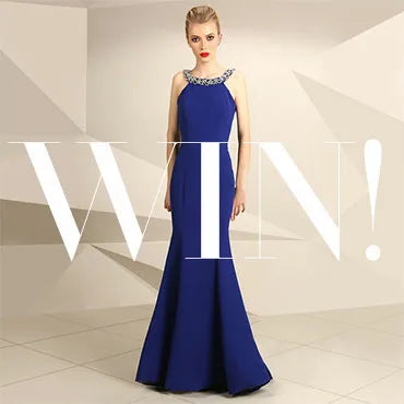 New Season Blues - Win! This Head-turning Dress Worth £480!