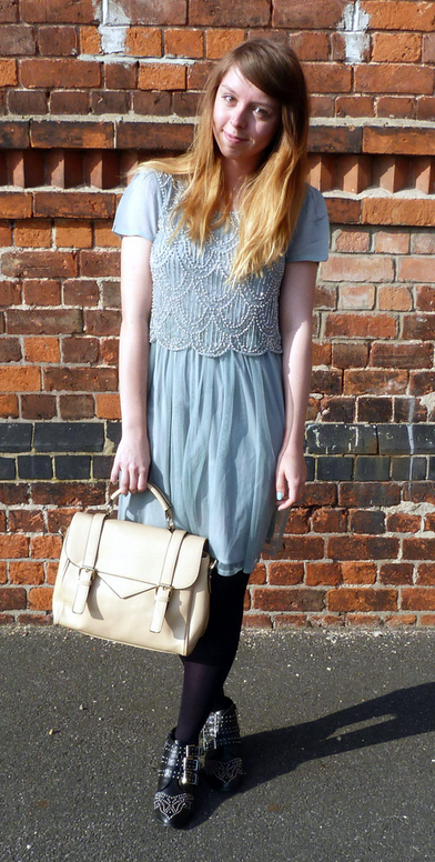 Claire of Jazzpad wears LittleBlackDress.co.uk