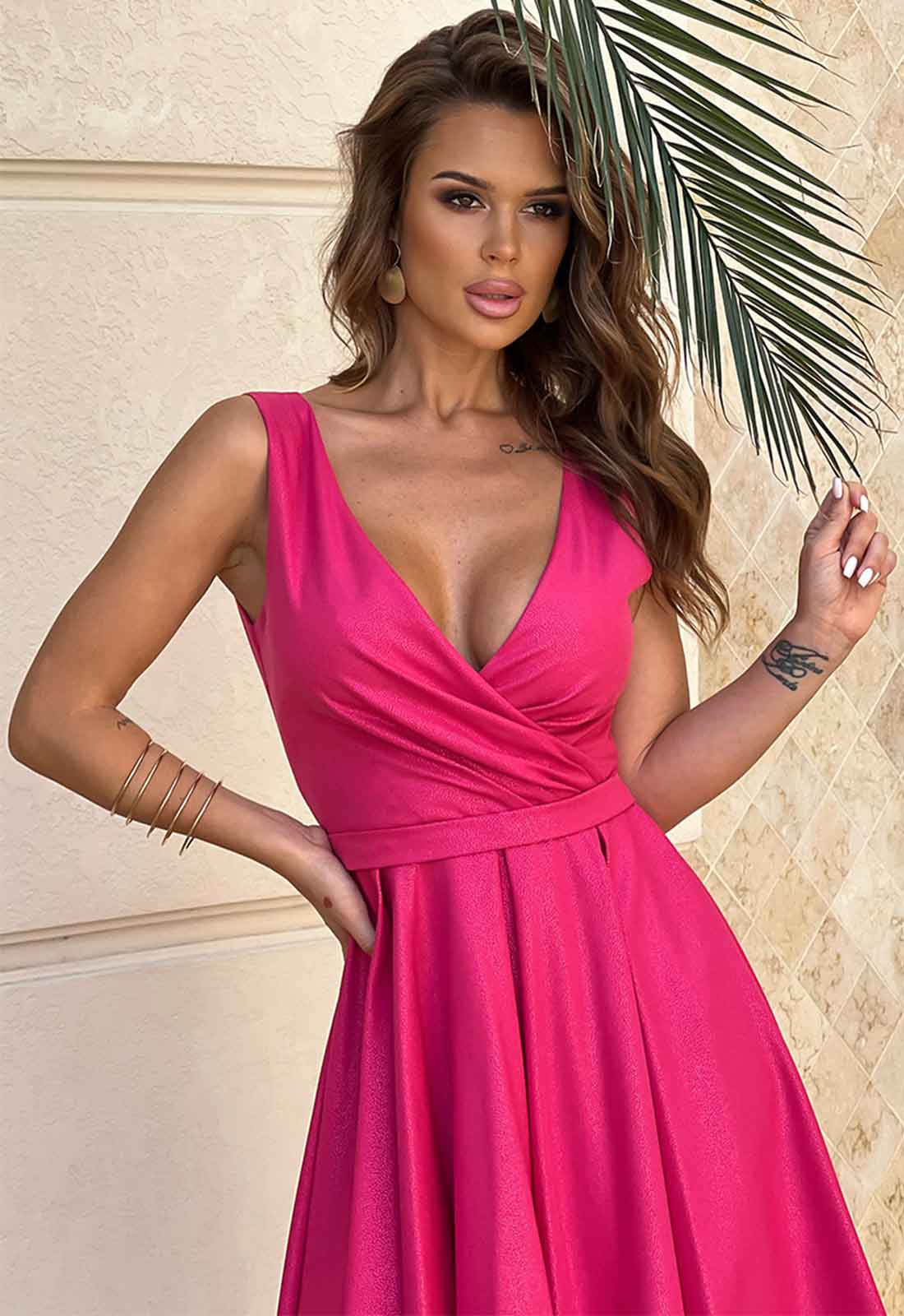 LBD Exclusive Pink Bella Skater Dress- little Black Dress