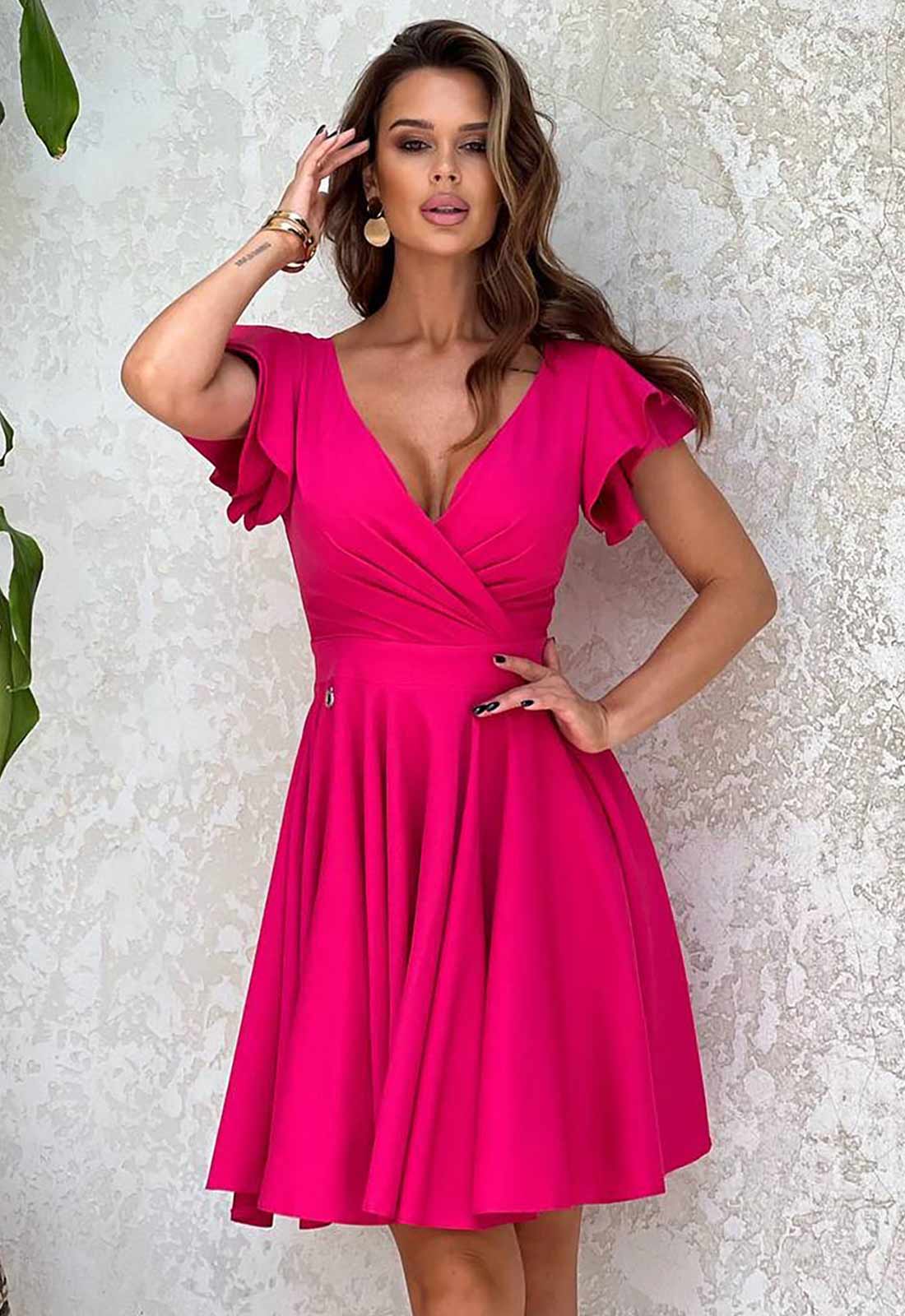 LBD Exclusive Pink Eloise Party Dress