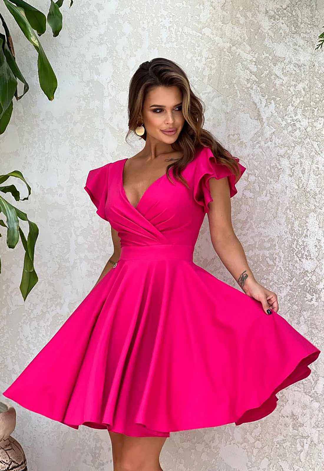 LBD Exclusive Pink Eloise Party Dress