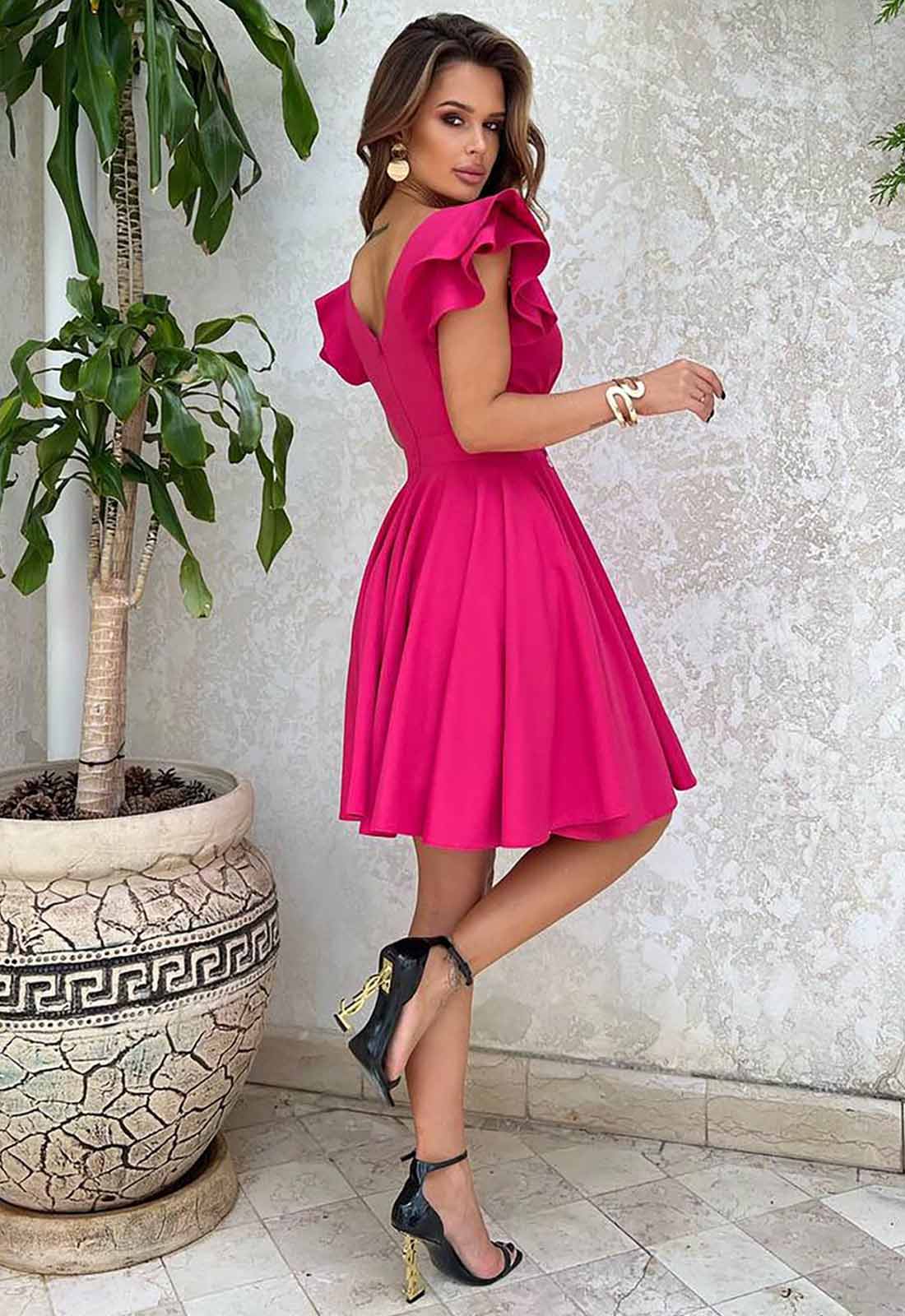 LBD Exclusive Pink Eloise Party Dress