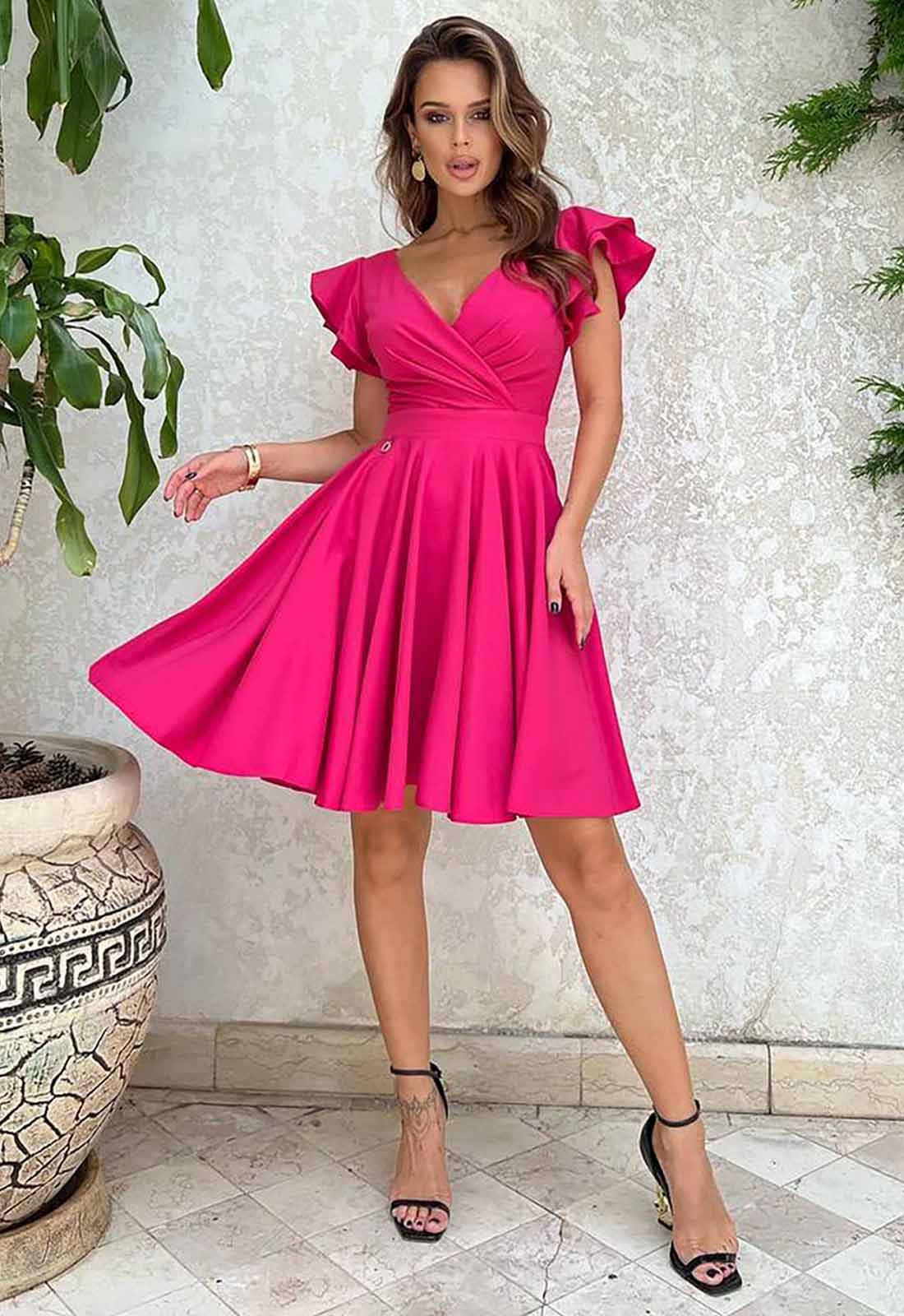 LBD Exclusive Pink Eloise Party Dress