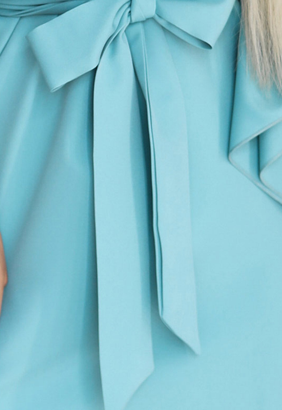 LBD Exclusive Turquoise Butterfly Dress