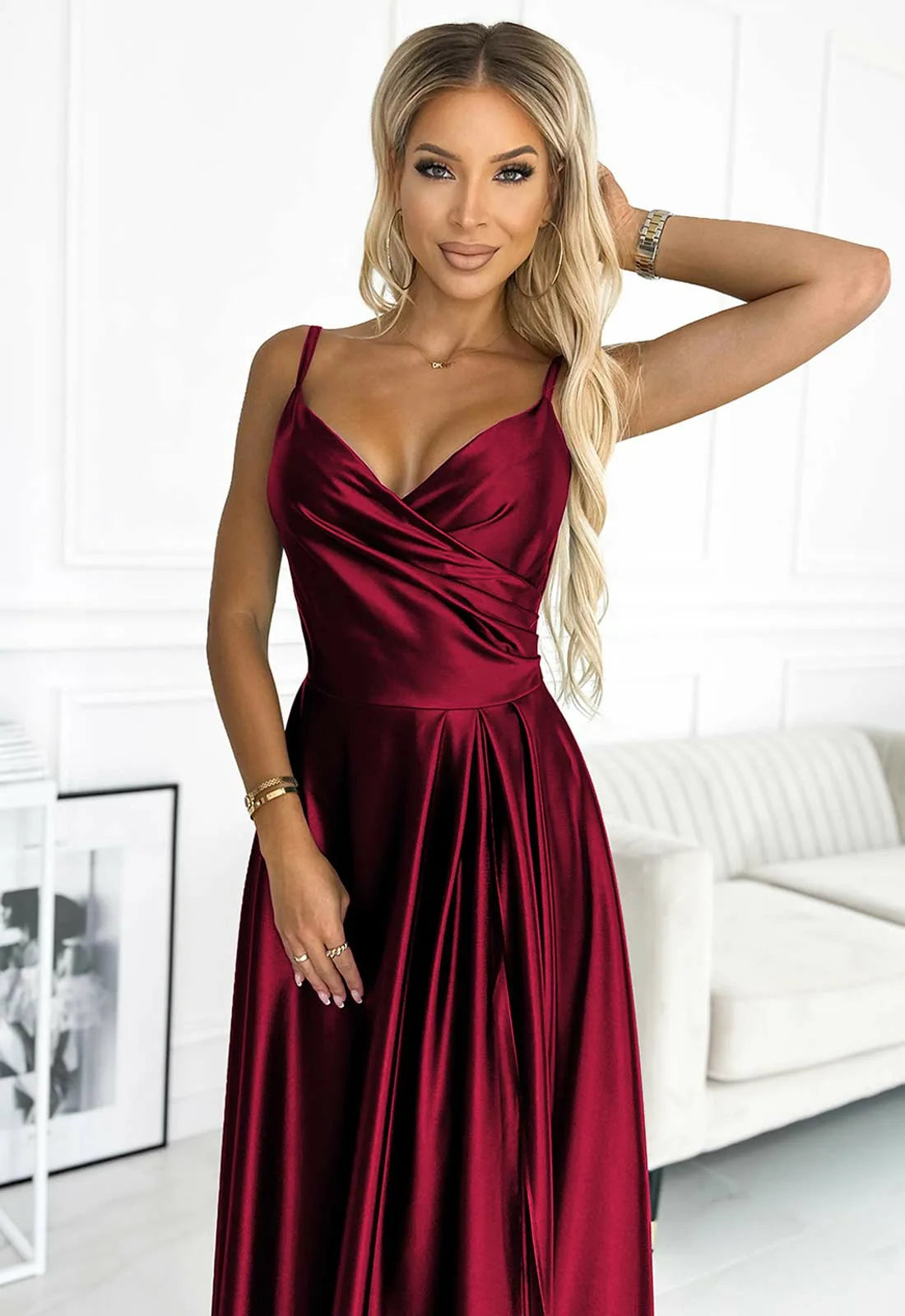 LBD Exclusive Burgundy Chiara Dress