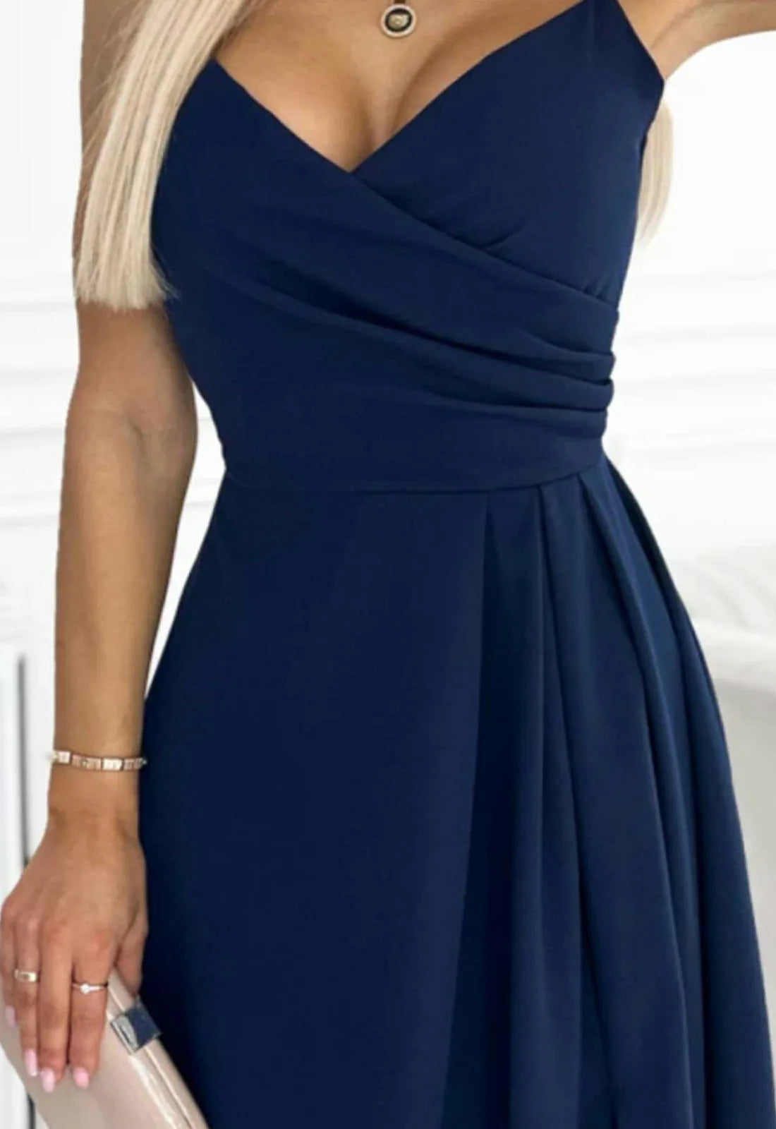 LBD Exclusive Blue Chiara Maxi Dress