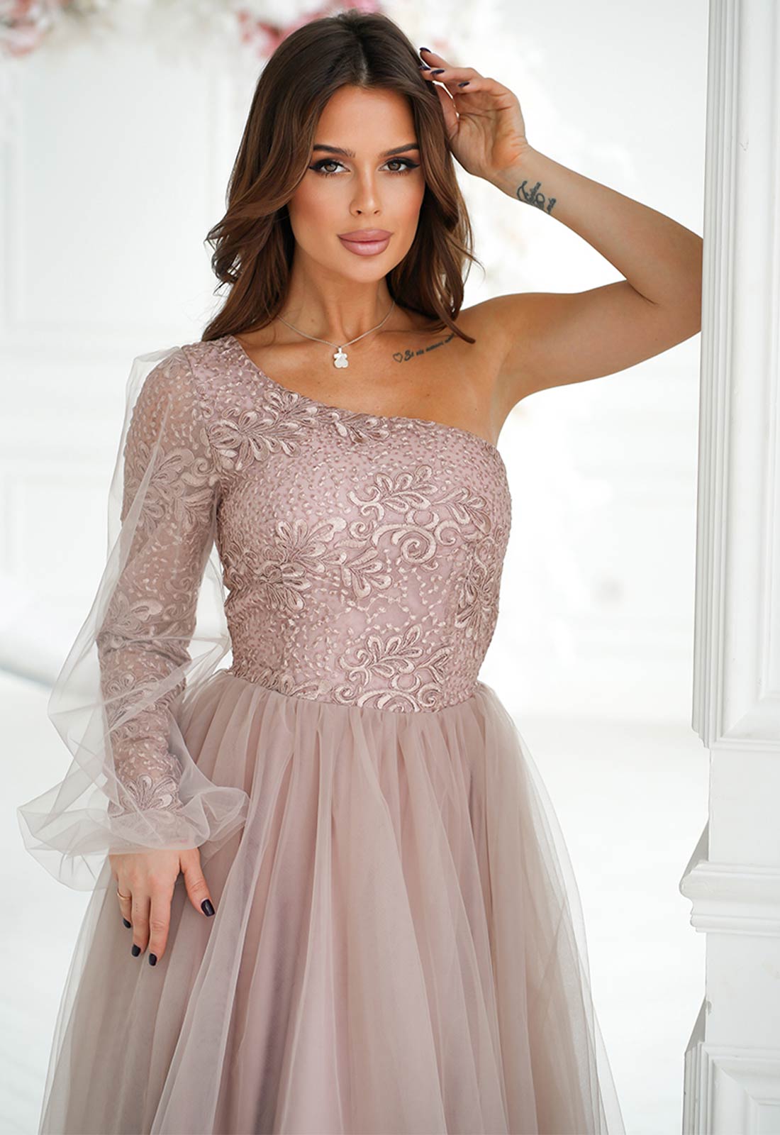 LBD Exclusive Blush Blair Prom Dress