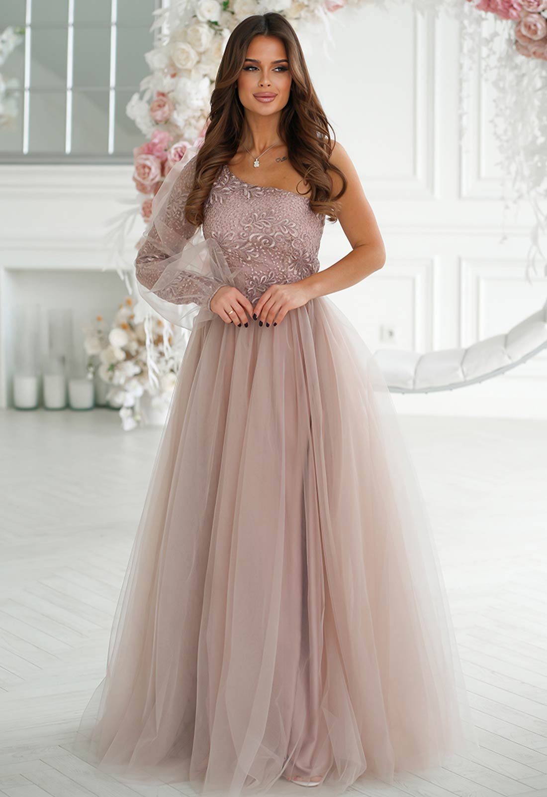 LBD Exclusive Blush Blair Prom Dress