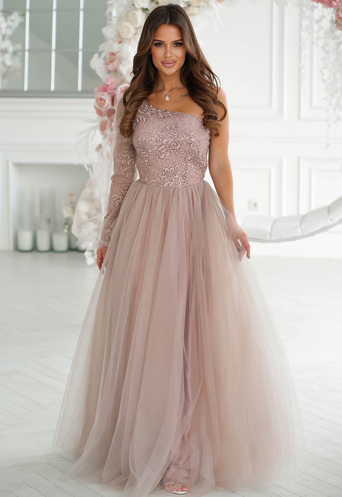 LBD Exclusive Blush Blair Prom Dress