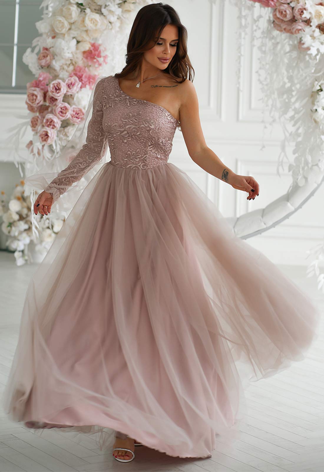 LBD Exclusive Blush Blair Prom Dress