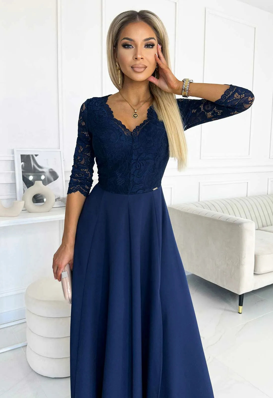 Navy Amber dress