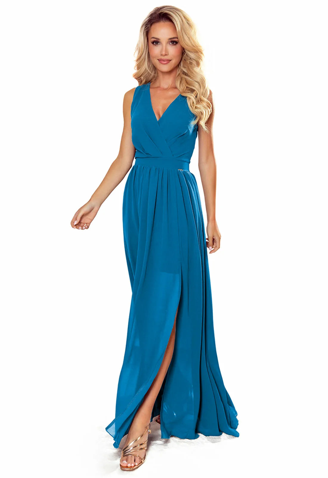 LBD Exclusive Blue Justine Maxi Dress-116849