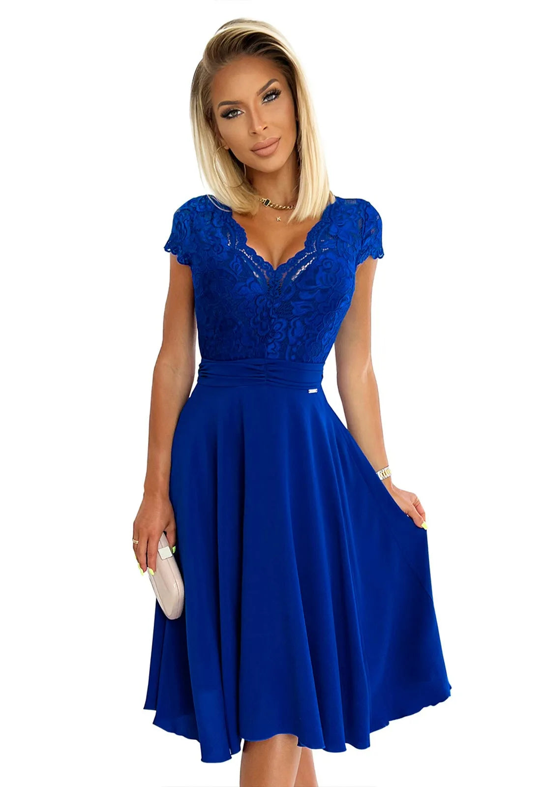 LBD Exclusive Blue Linda Party Dress-116768