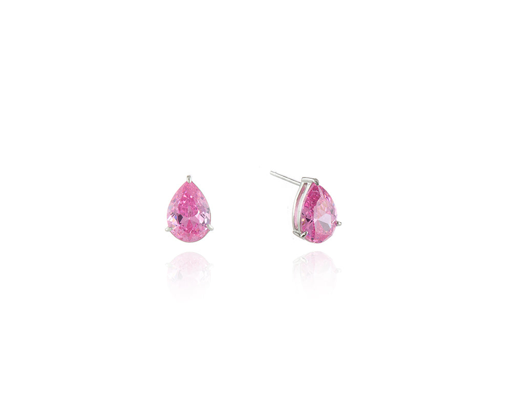 Cachet London Oliana Sterling silver Pink Earrings