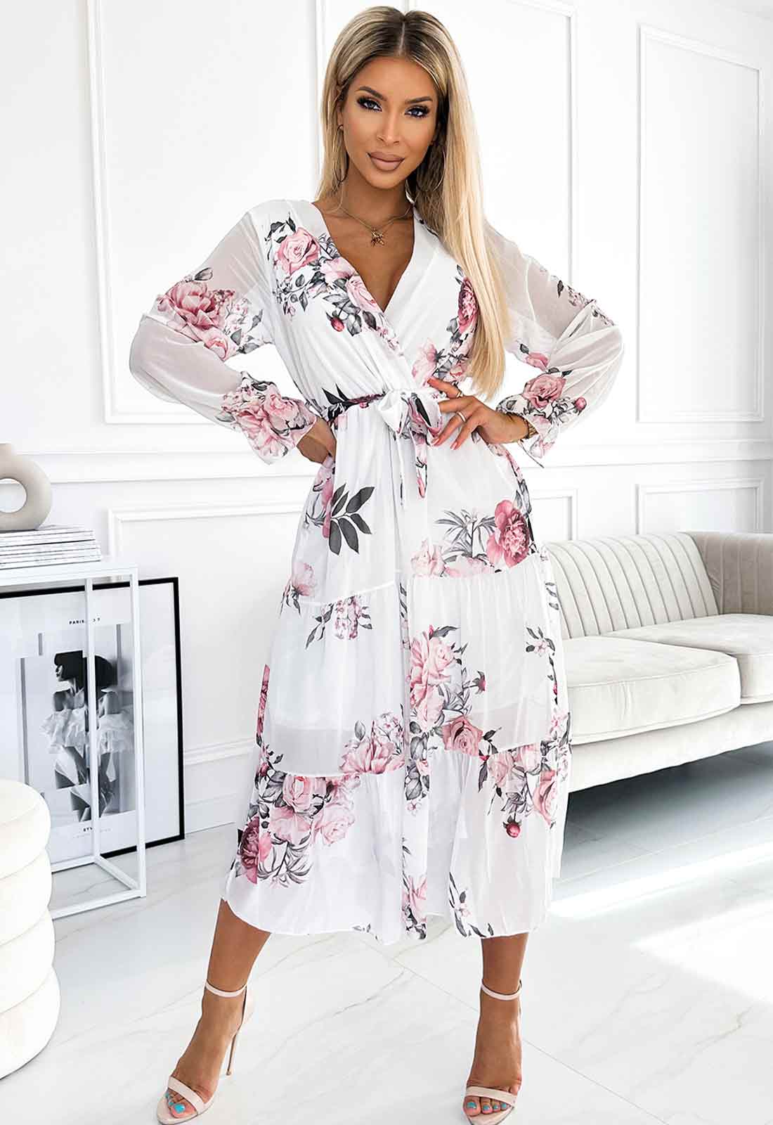 valentina floral dress