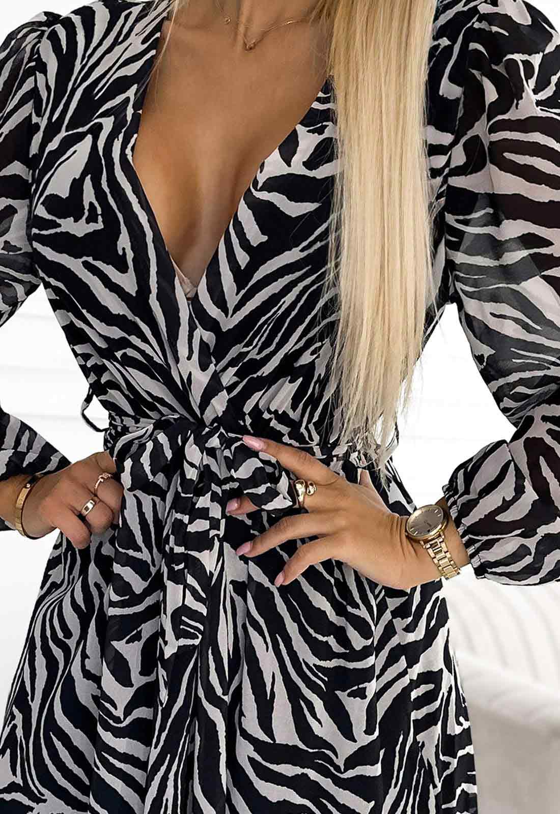 LBD Exclusive Zebra Print Dress