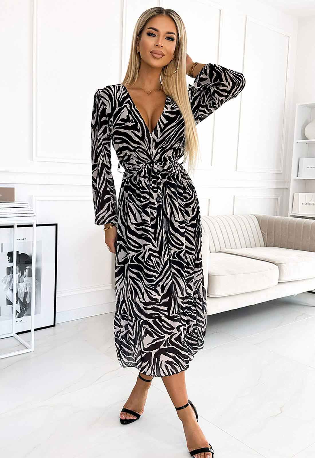 LBD Exclusive Zebra Print Dress