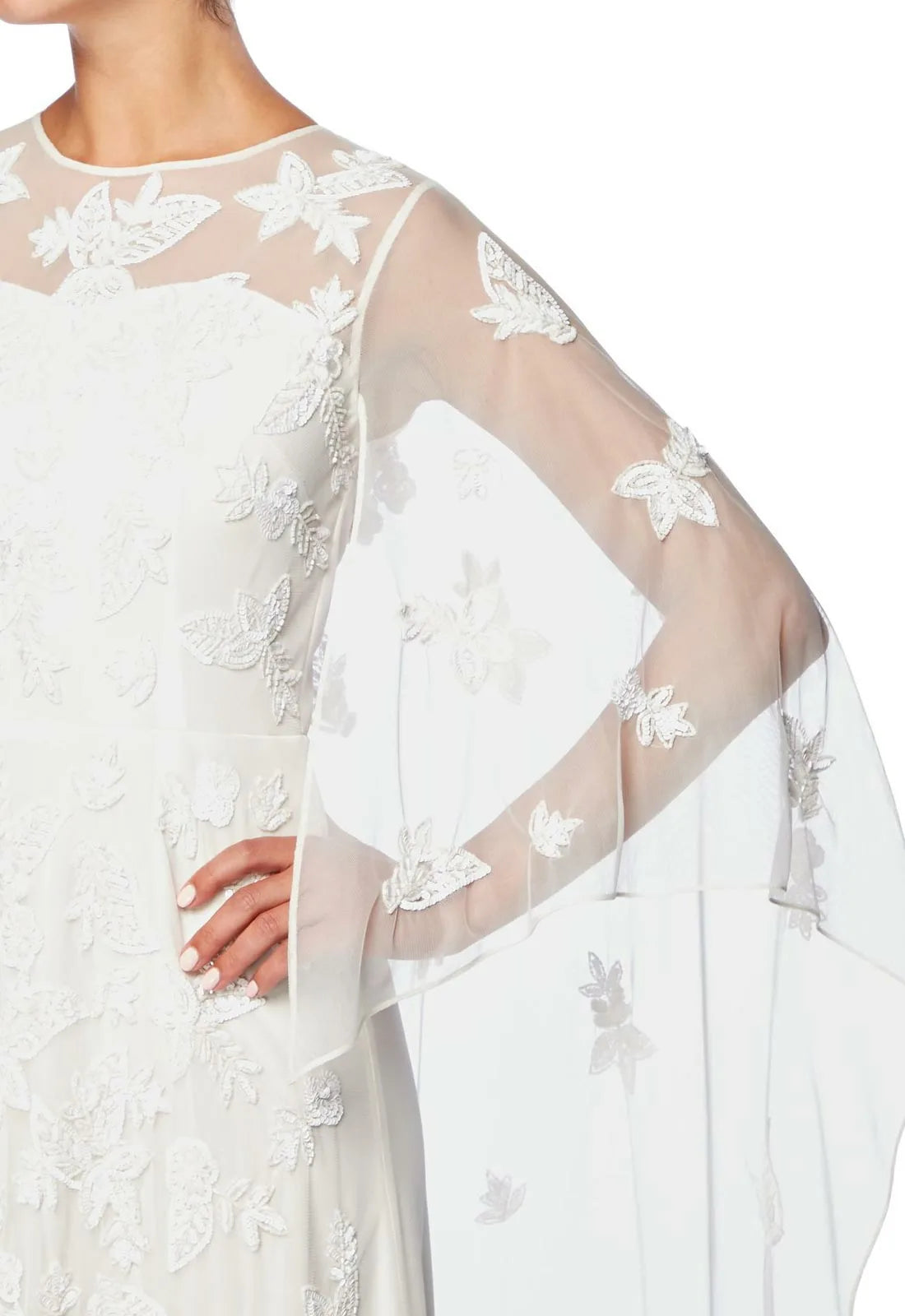 Raishma White Cassie Bridal Wedding Dress-71319