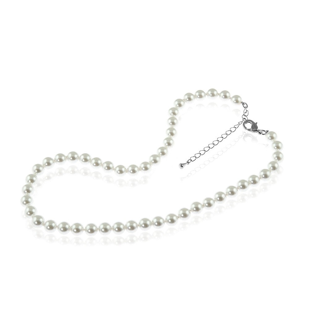 Cachet London Petula Silver 60cm Pearl Necklace