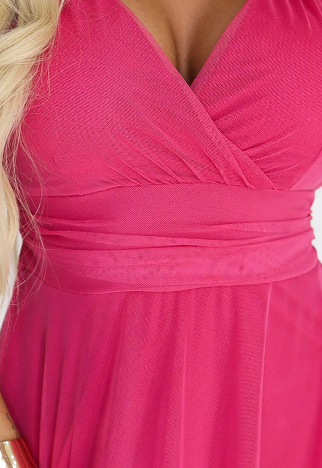 LBD Exclusive Fuschia Maisie Maxi Dress