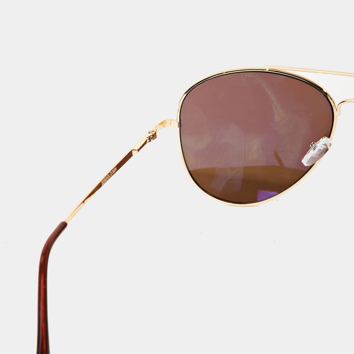 Double Bridge Aviator Sunglasses: ASSORTED