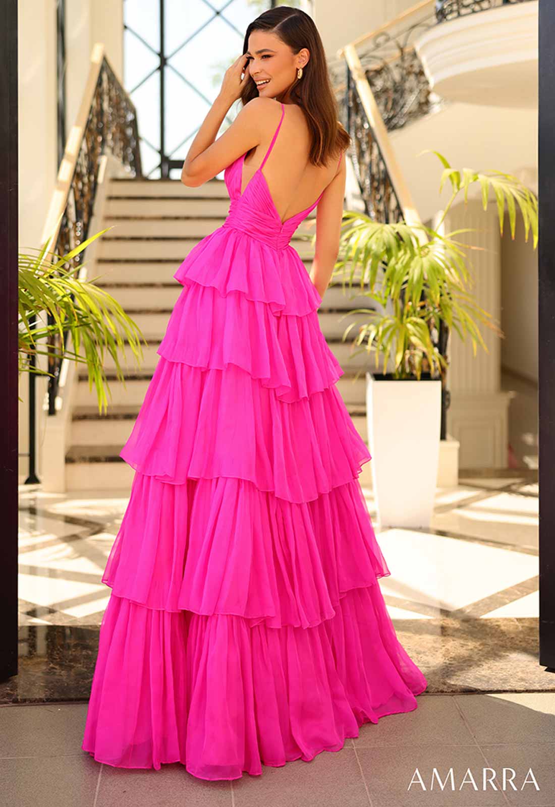 Amarra Pink Shakira Ballgown