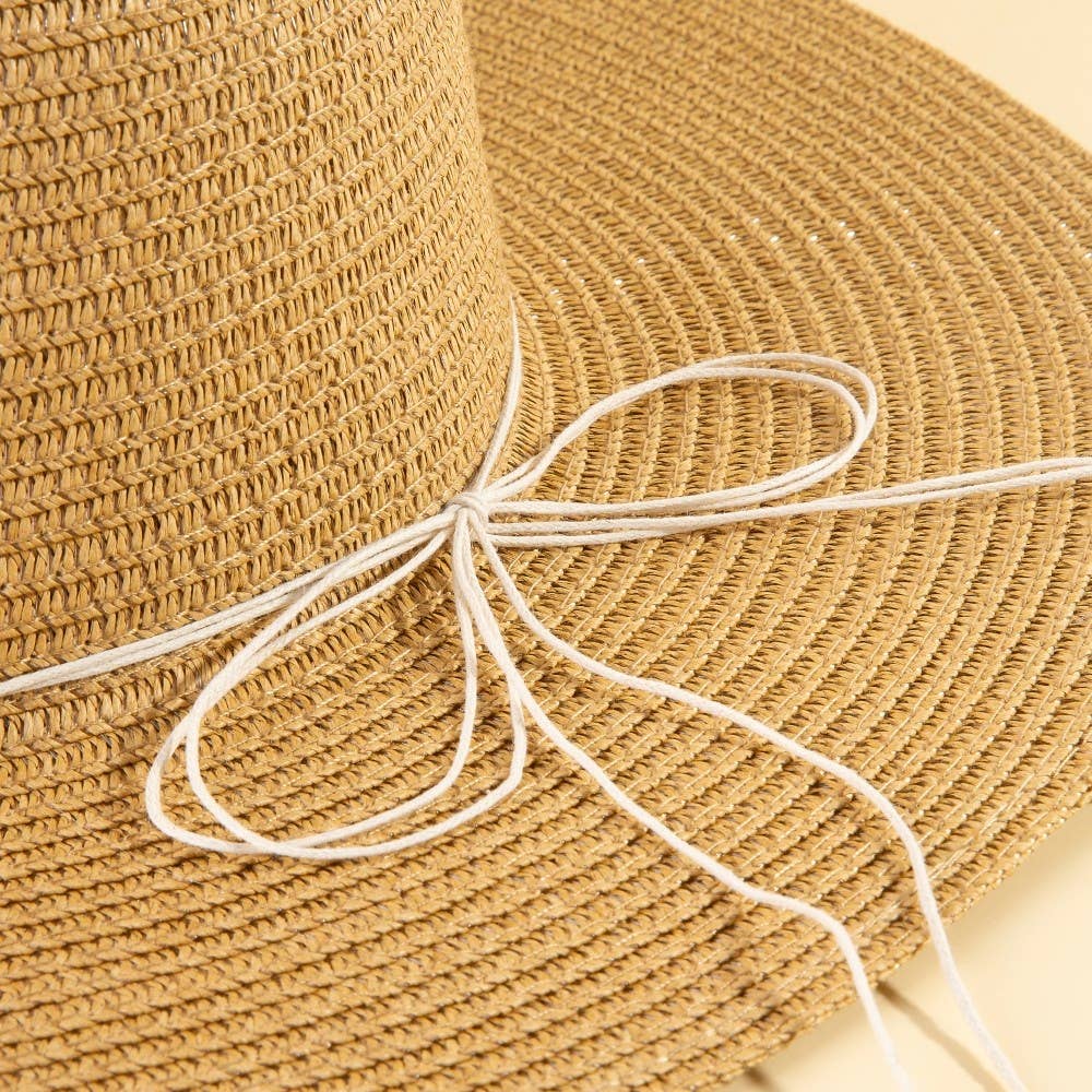 Soul Of Sita Assorted Beads Summer Straw Hat: Ka