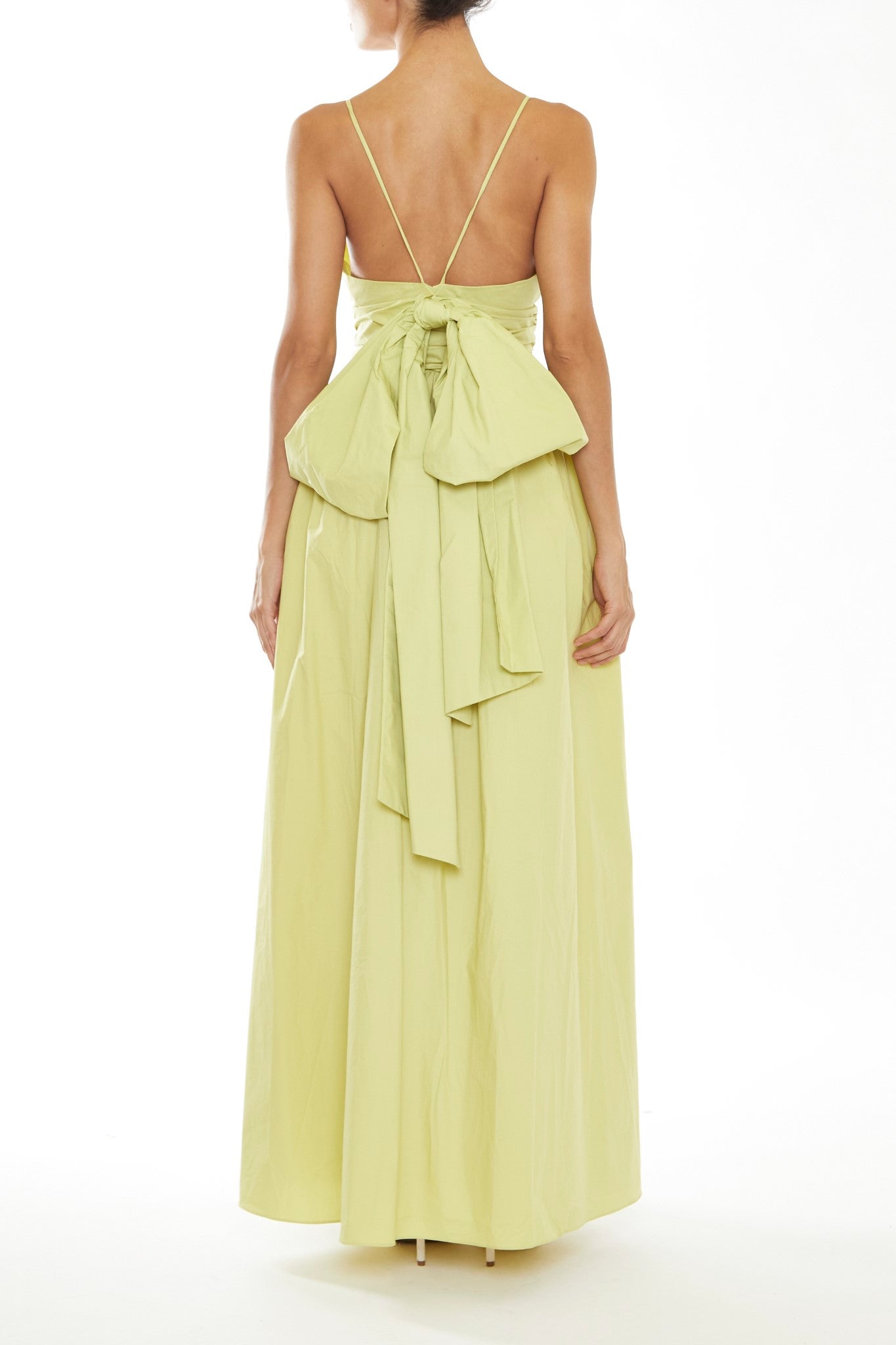 Freya Apple Green Bow Back Maxi Dress-image-2