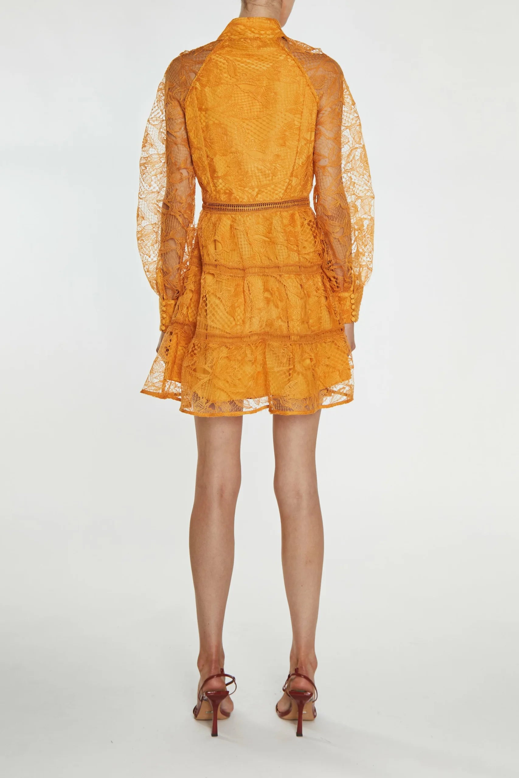 True Decadence Butterscotch Flora Dress