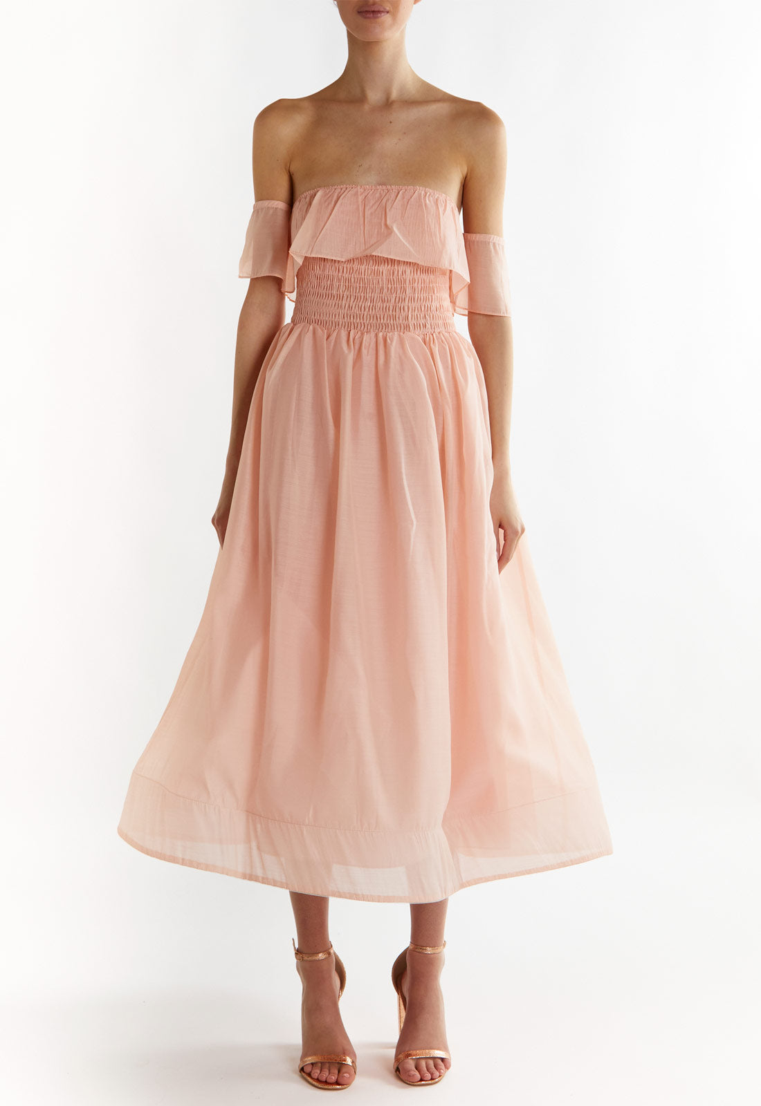 sachin and babi light blue dress Irresistible Ribbon Detail Stretch Crepe Dress Dusty Pink IR7327E   Bentleys Banchory