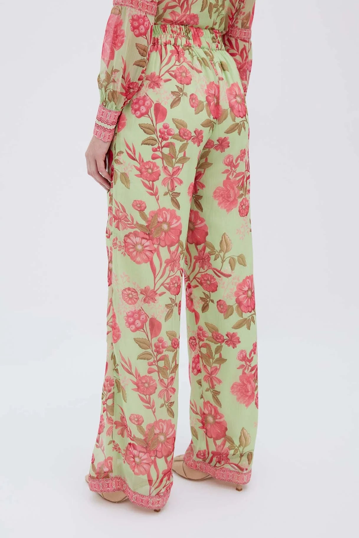 Raishma Studio Green Aspen Trousers