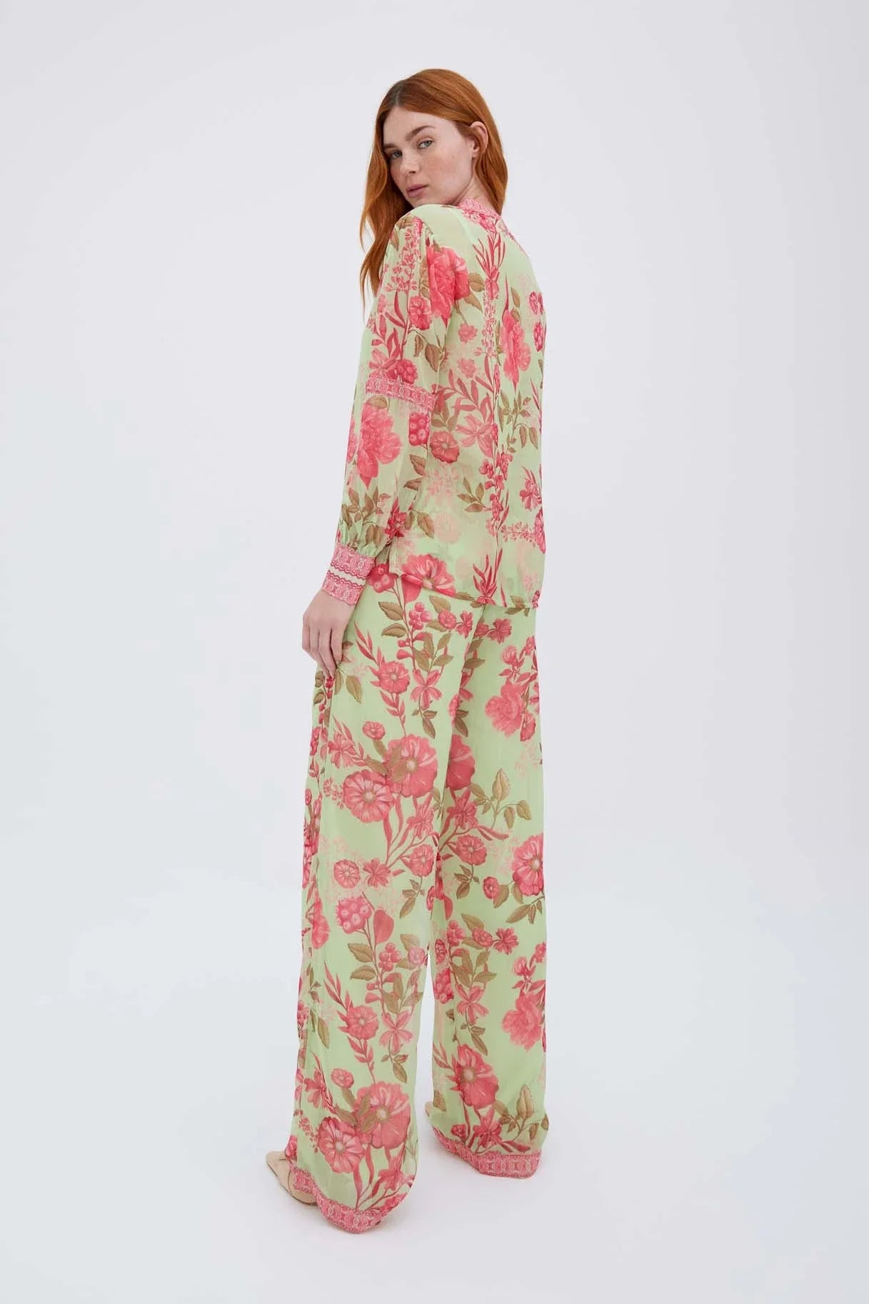 Raishma Studio Green Aspen Shirt