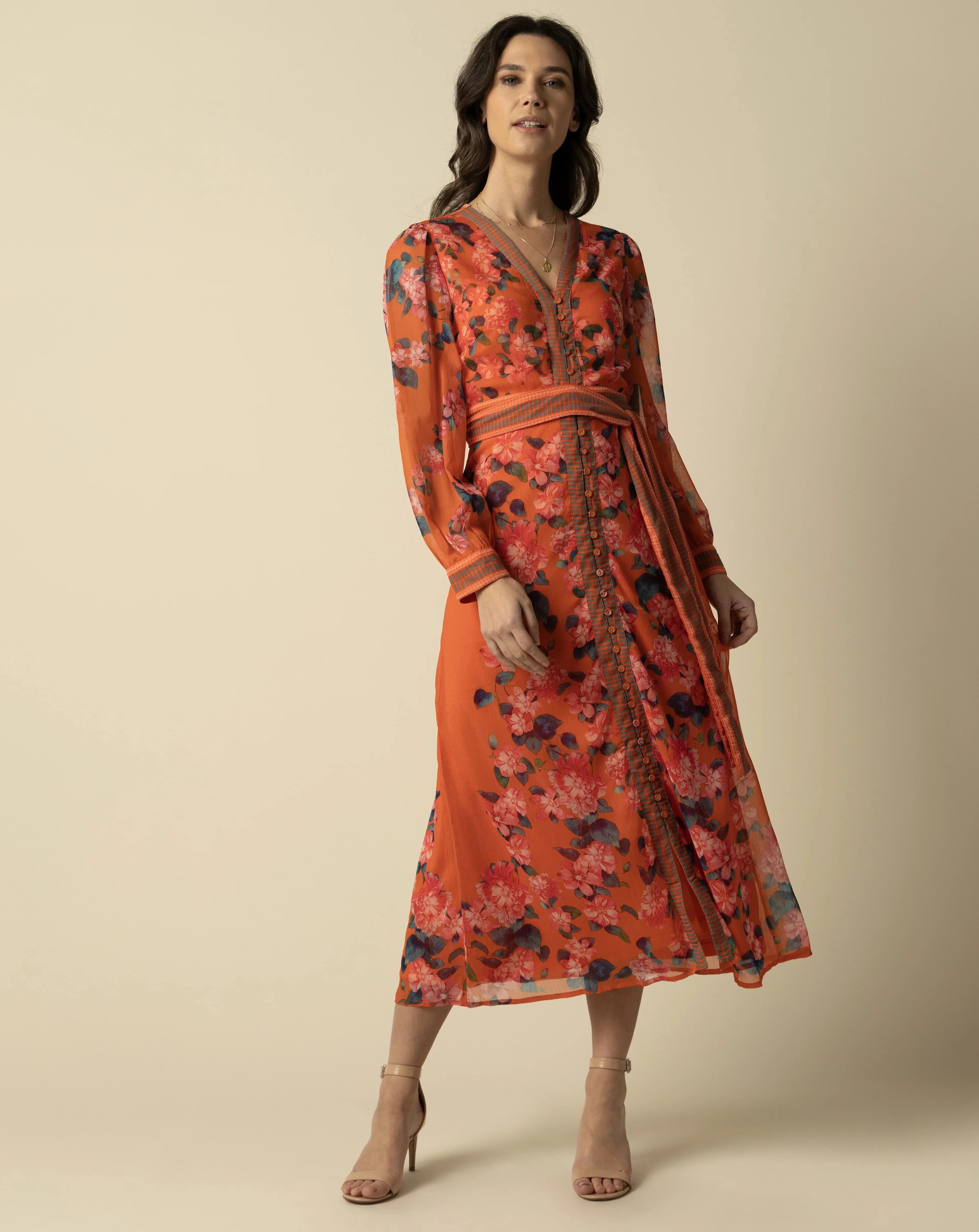 Raishma Studio Orange Athena Dress