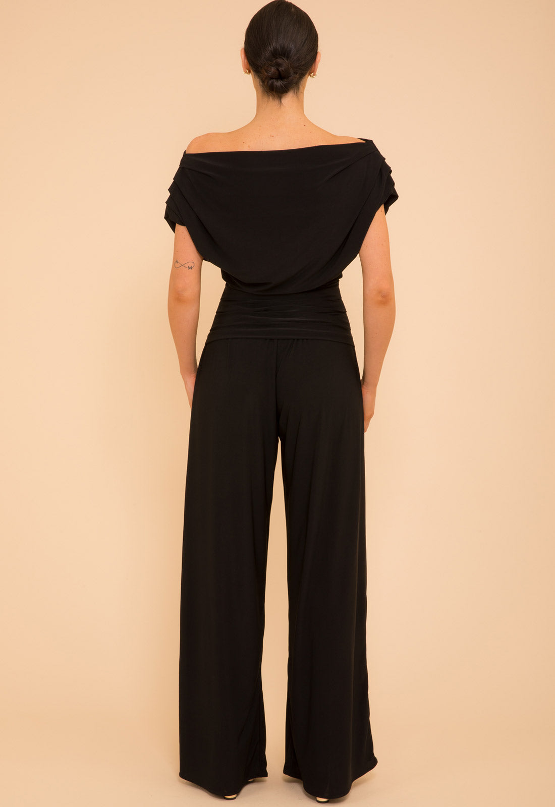 Atom Label Black Carbon Jumpsuit