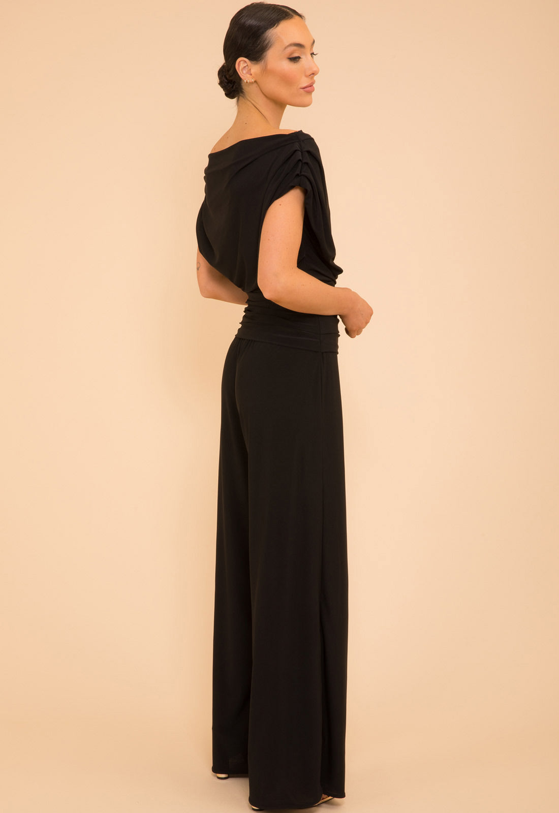 Atom Label Black Carbon Jumpsuit