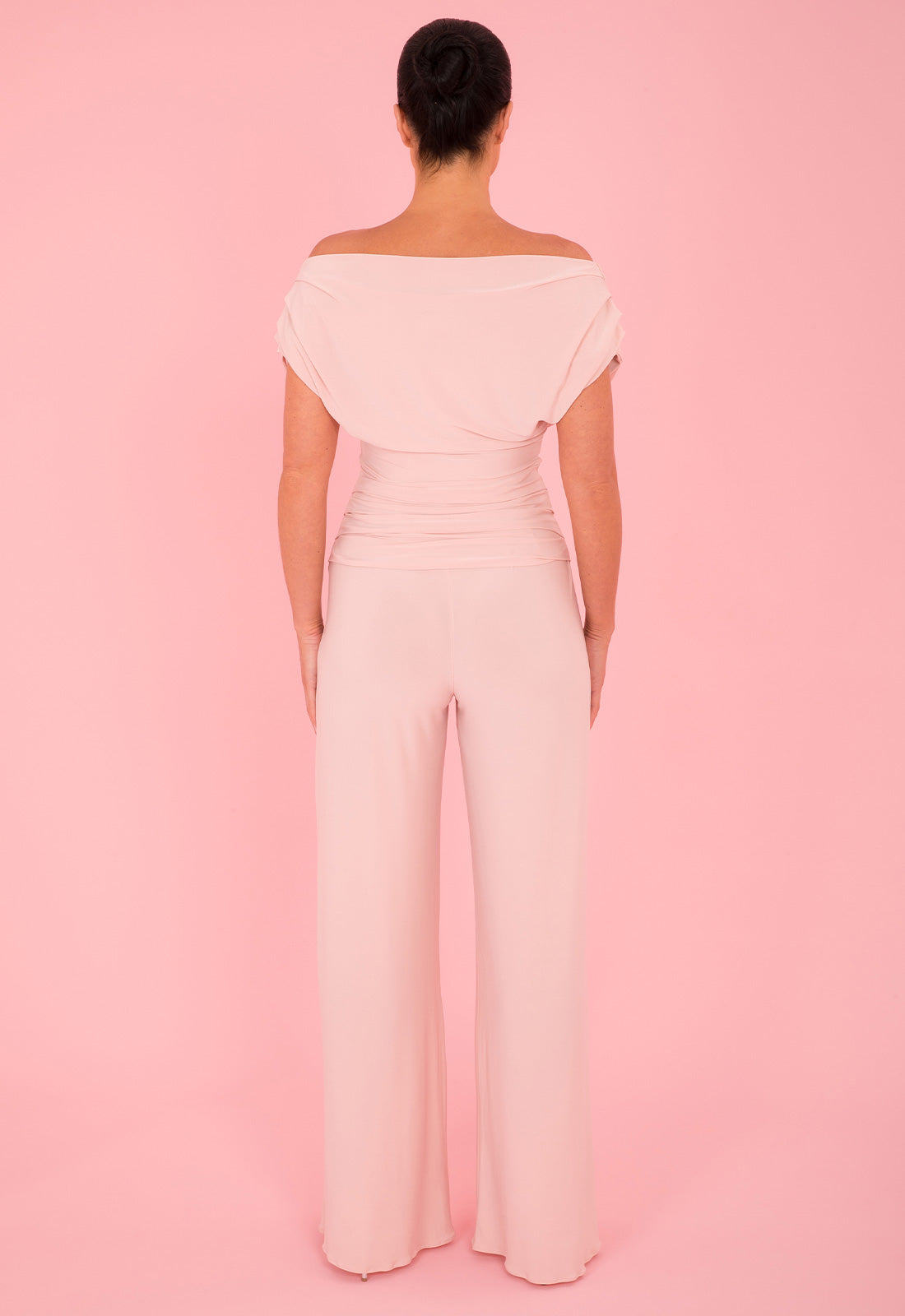 Atom Label Blush Carbon Jumpsuit