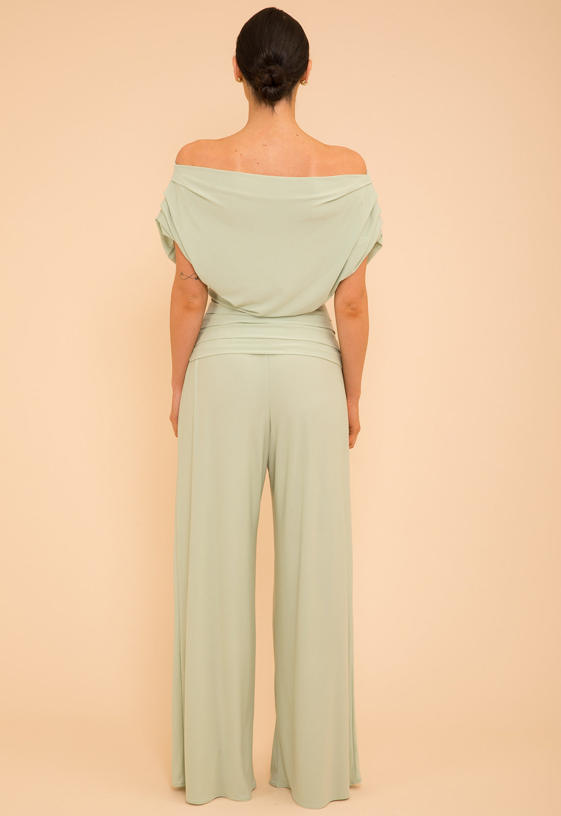 Atom Label Powder Blue Carbon Jumpsuit