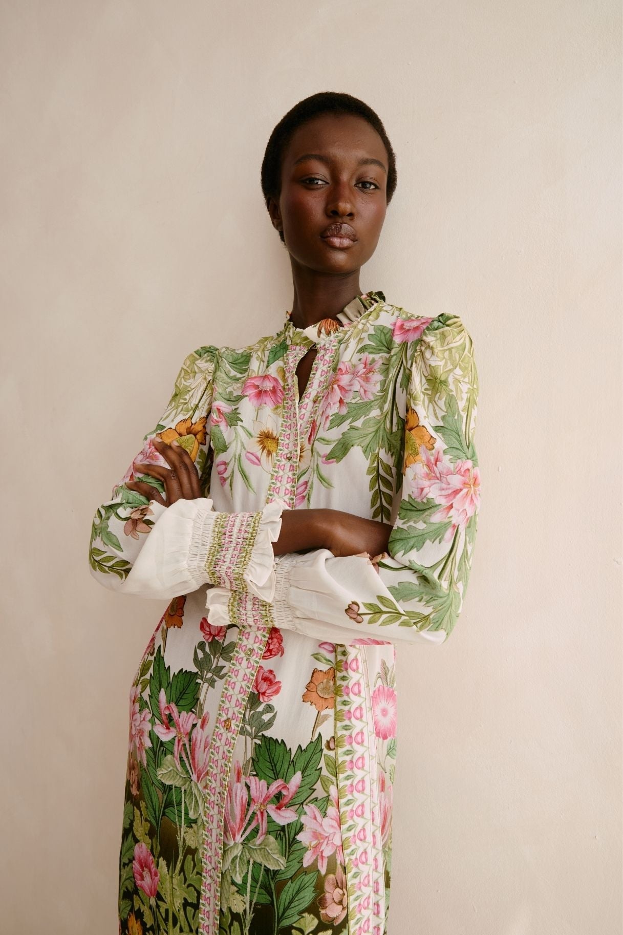 Raishma Studio Cream Carey Dress