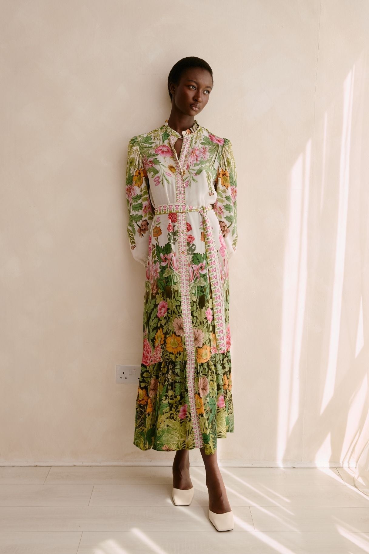 Raishma Studio Cream Carey Dress