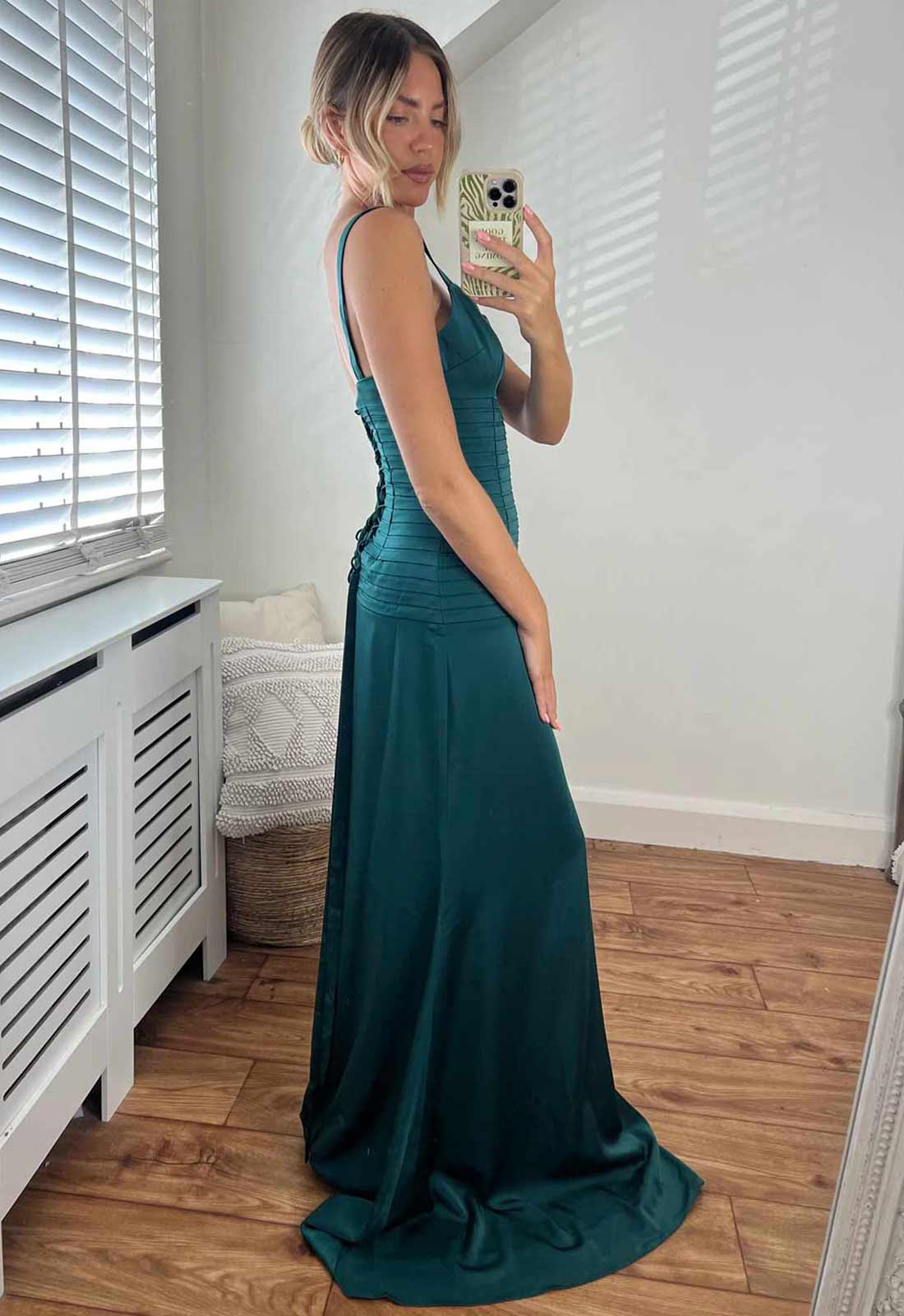 Catherine Green Maxi Dress