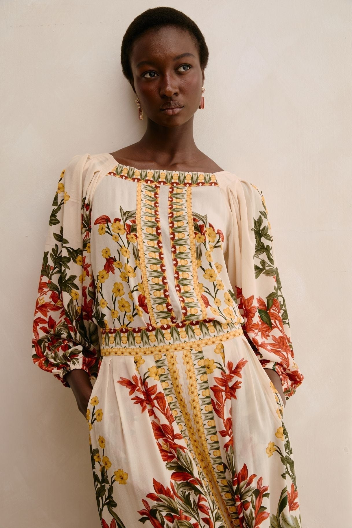 Raishma Studio Cream Crystal Shirt