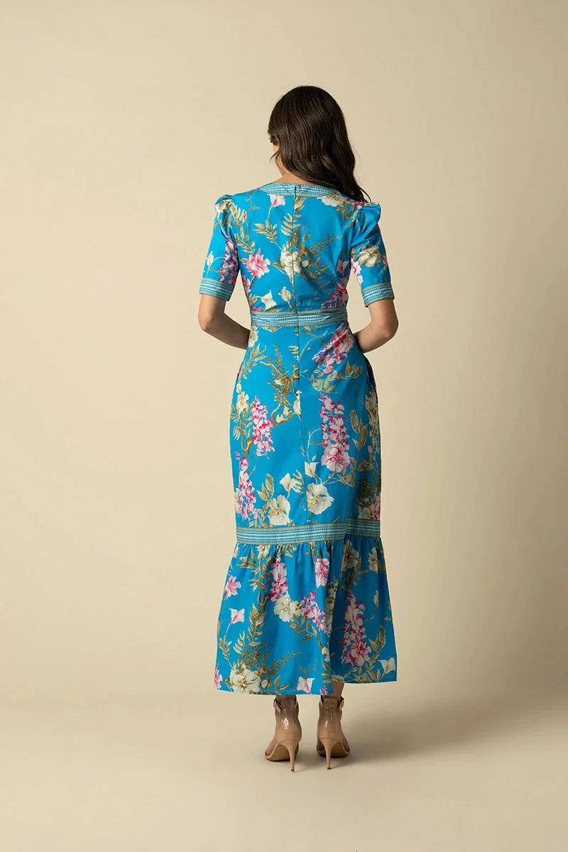 Raishma Studio Blue Darcie Dress