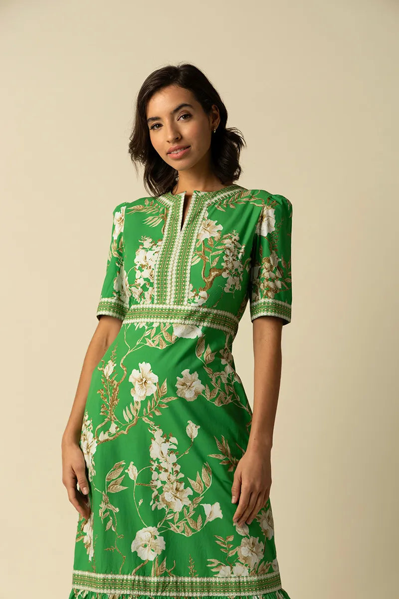 Raishma Studio Darcie Green Dress