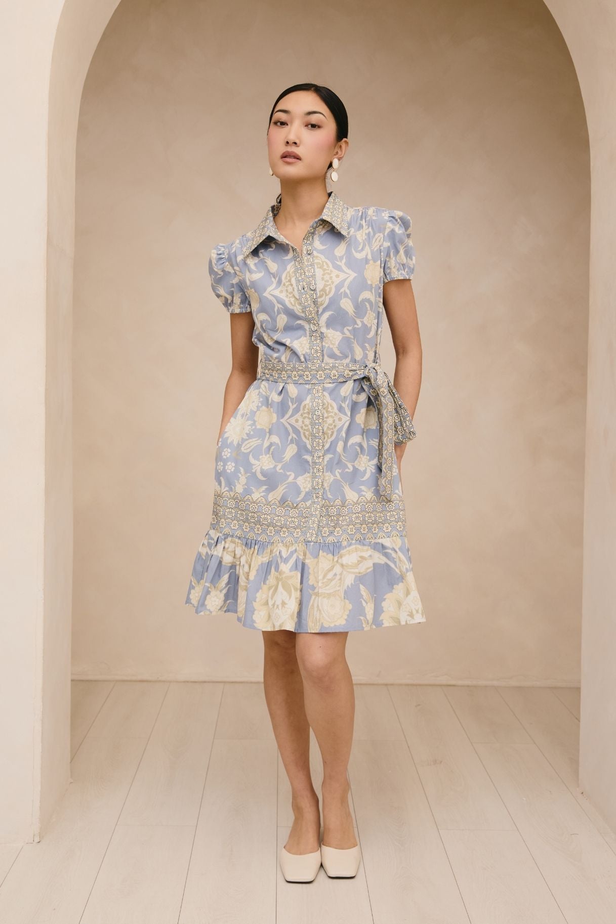 Raishma Studio Blue Etta Dress