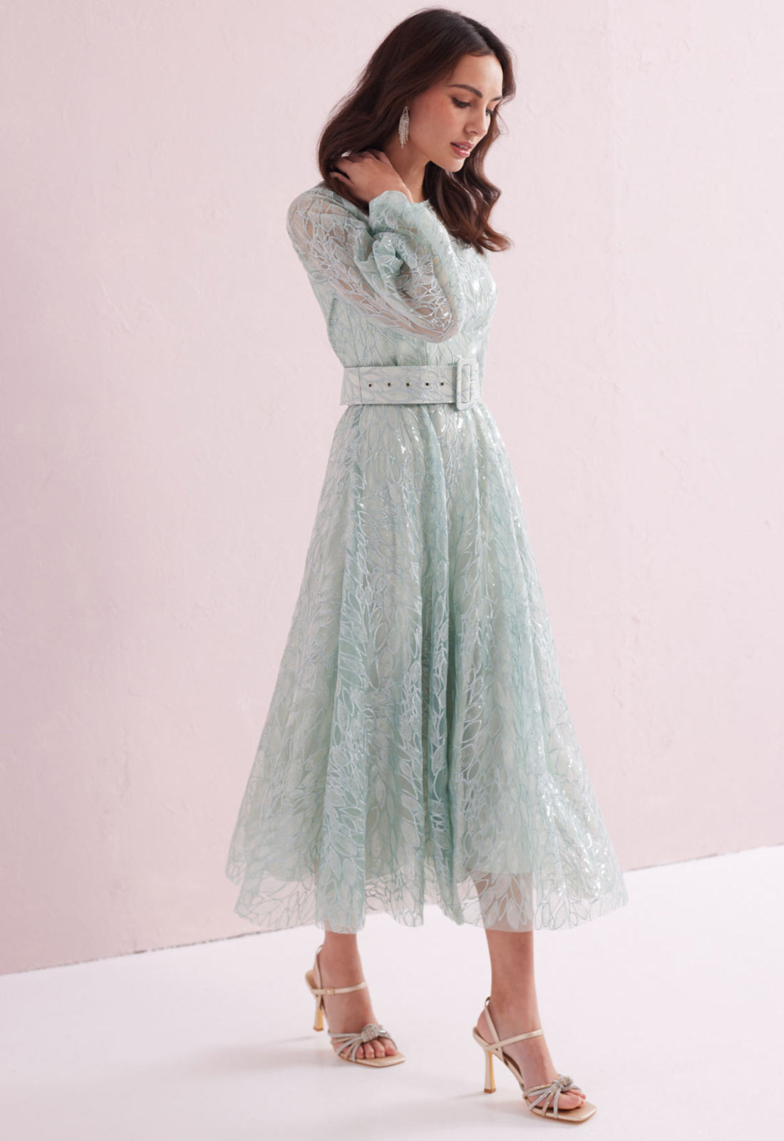 Samantha Jane Mint Grace Cocktail Dress
