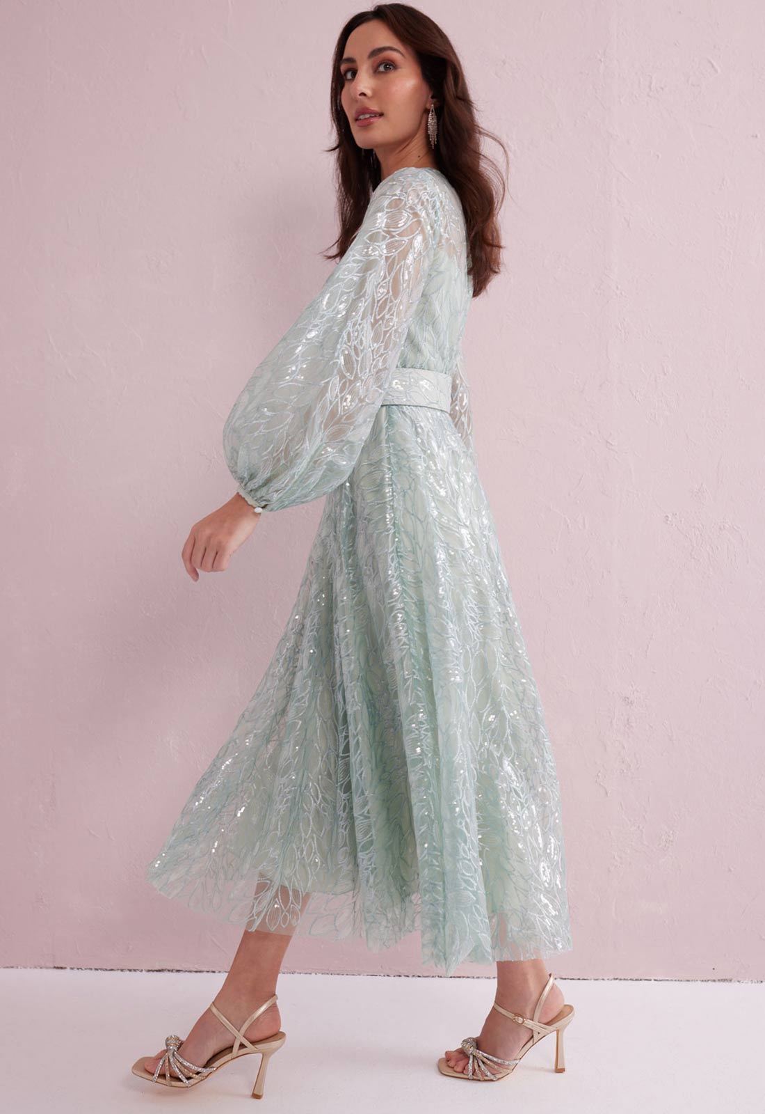 Samantha Jane Mint Grace Cocktail Dress