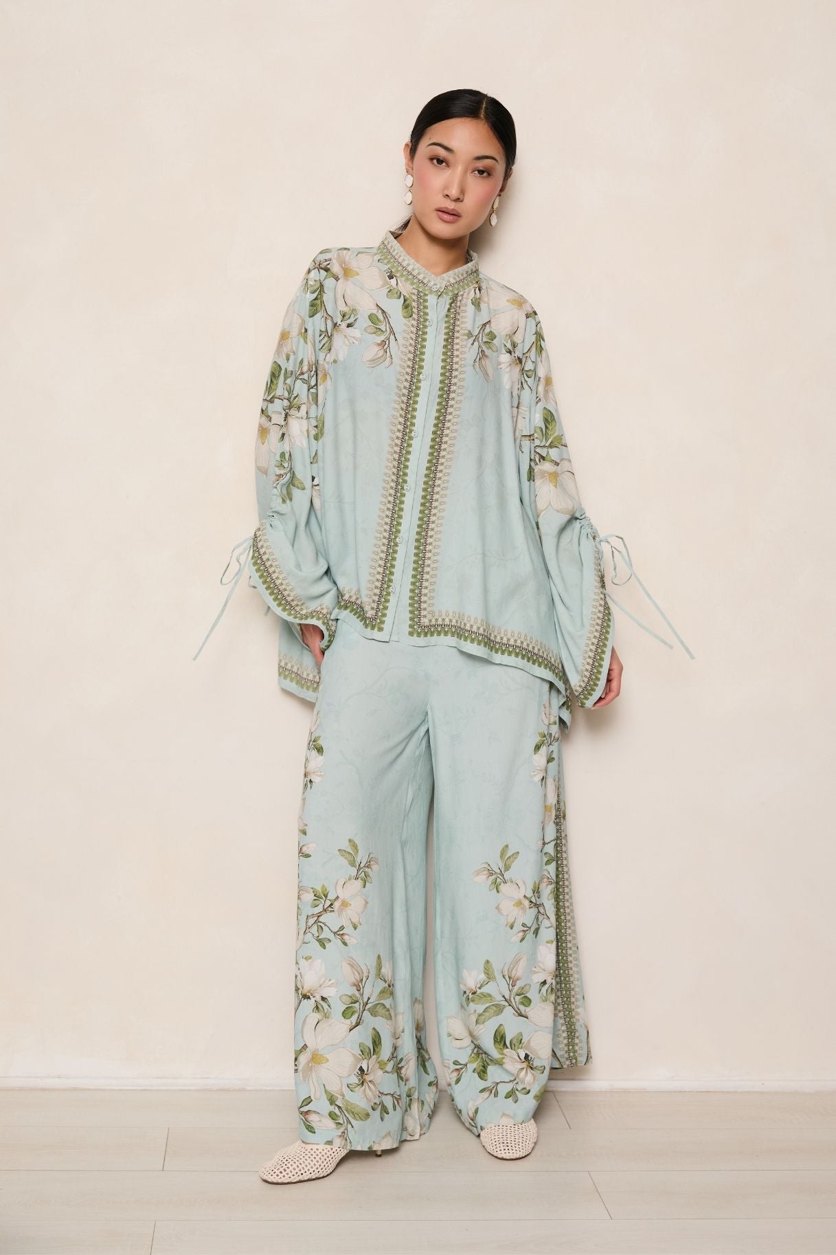 Raishma Studio Blue Hilda Blue Trousers