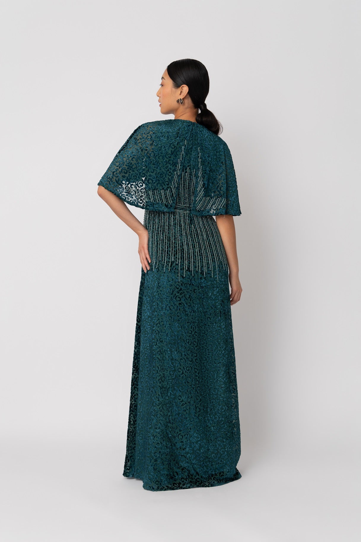 Raishma Couture Green Holly Gown