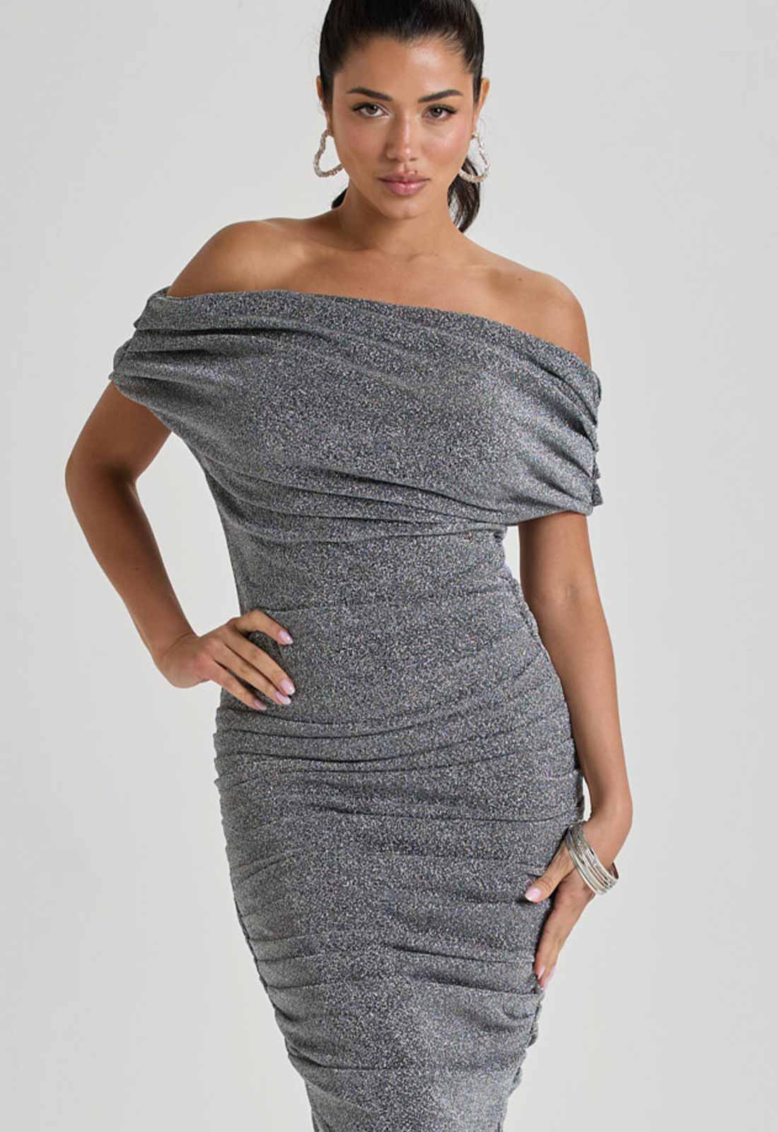 Little Black Dress Silver Julia Cocktail Dress