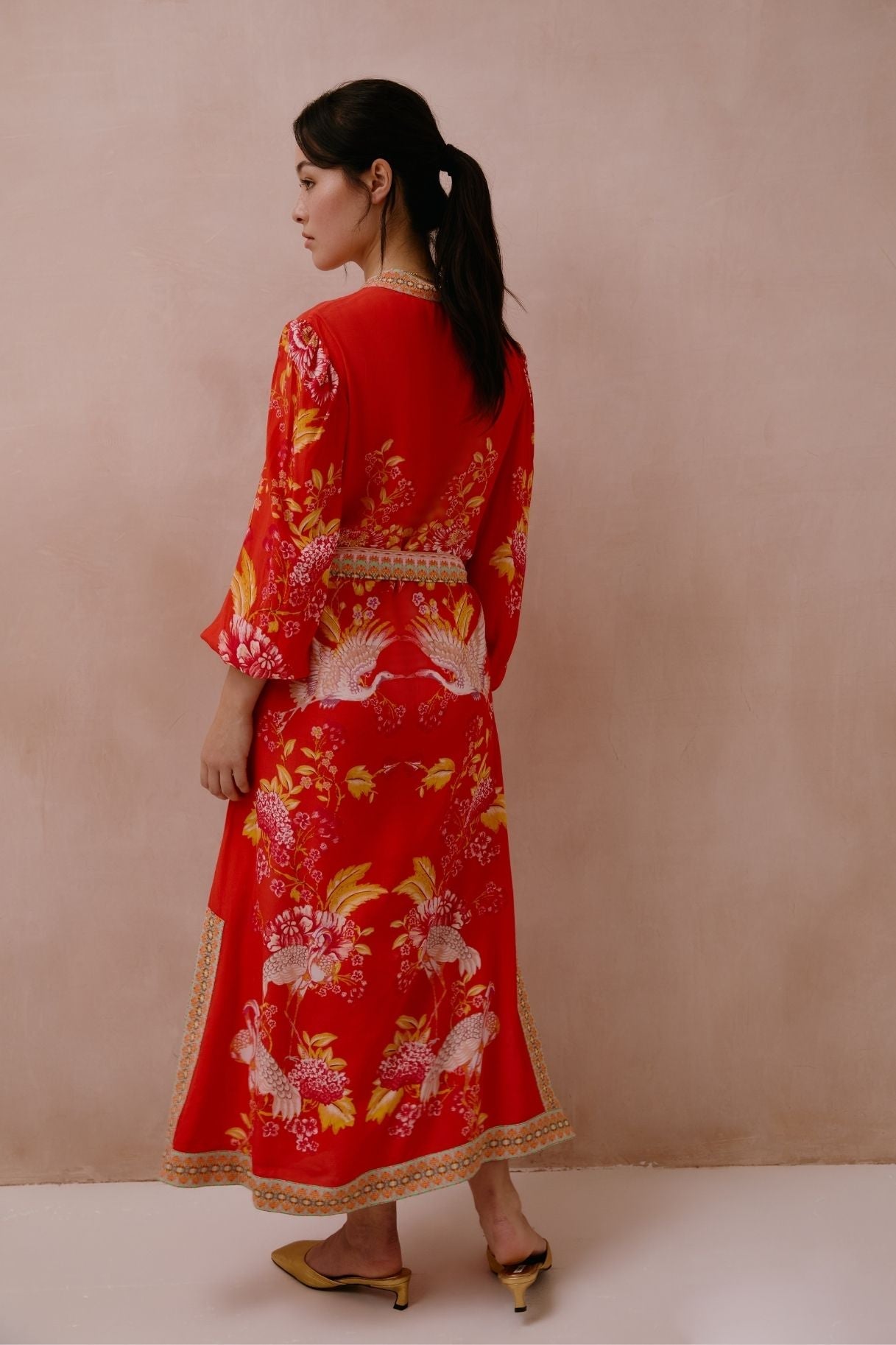 Raishma Studio Red Kaitlyn Red Dress